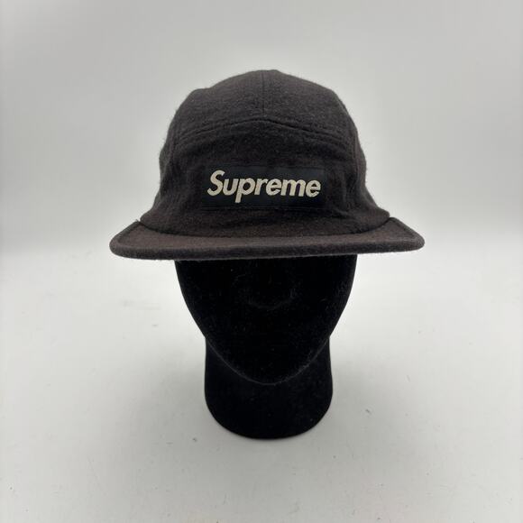 Supreme x Woolrich 5 Pannel Hat Adjustable Strap Faded